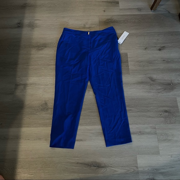 Calvin Klein NWT Blue Work Pants - Picture 6 of 6